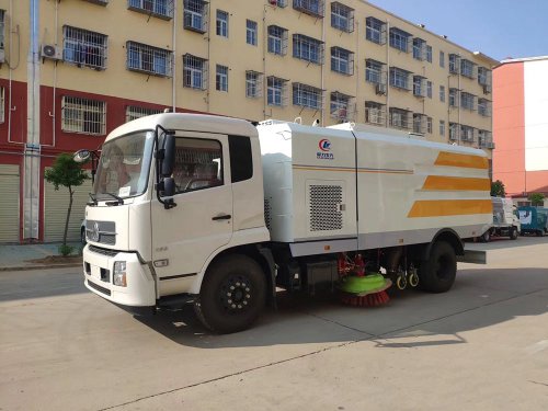 国六东风天锦干湿两用扫路车（12立方）
