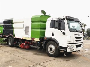 国六解放洗扫车